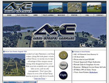 Tablet Screenshot of aeroestatesairpark.com